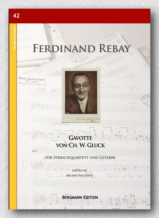 Rebay [042], Gavotte von Ch. W. Gluck - preview of the cover