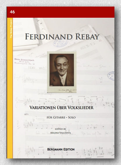 Rebay [046], Variationen über Volkslieder - preview of the cover.