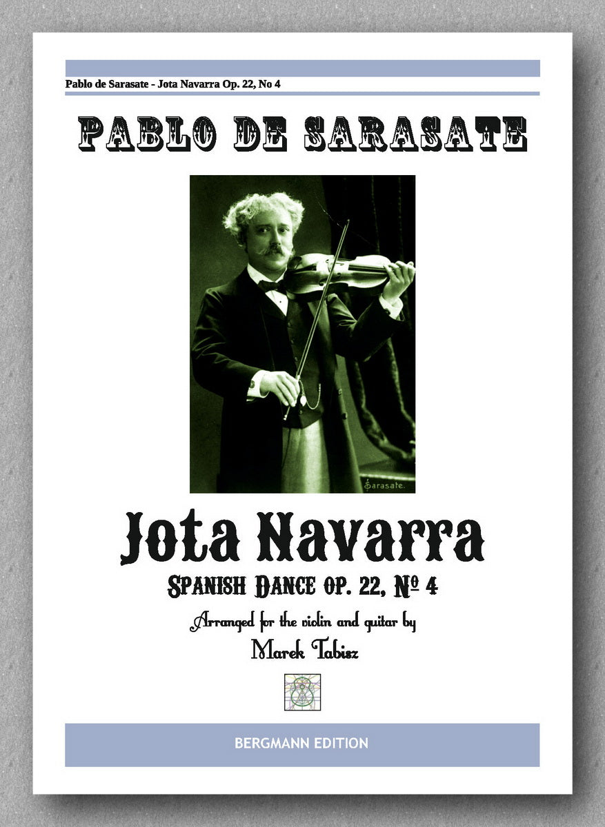 PABLO DE SARASATE, Jota Navarra - preview of the cover