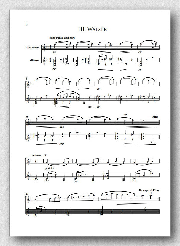 Rebay [053], Kleine Walzer-Suite - preview of the score 2