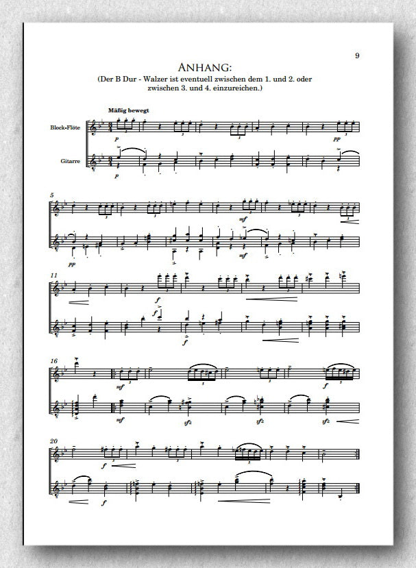 Rebay [053], Kleine Walzer-Suite - preview of the score 3