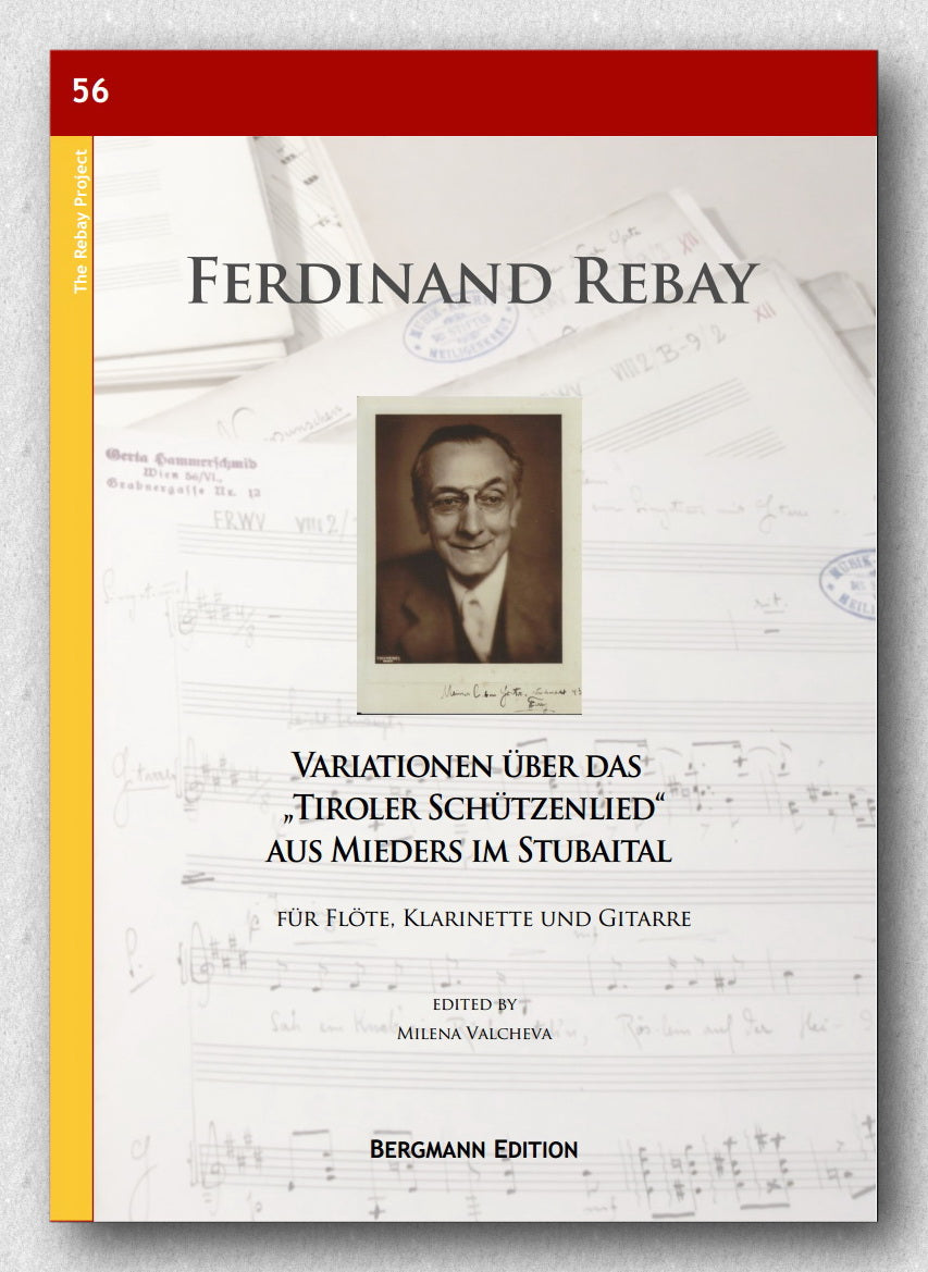 Rebay [056], Variationen über das "Tiroler Schützenlied" - preview of the cover.