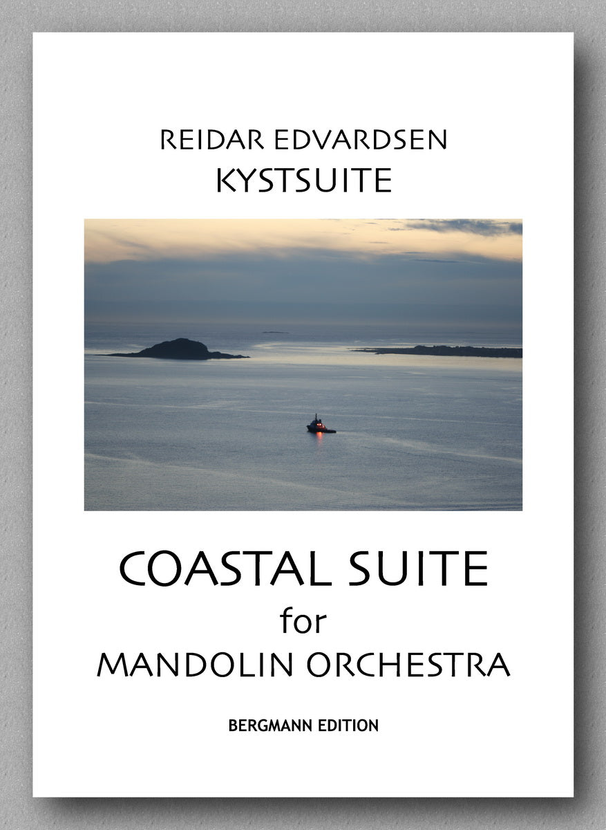 Reidar Edvardsen, Kystsuite (Coastal Suite) for mandolin orchestra - preview of the cover