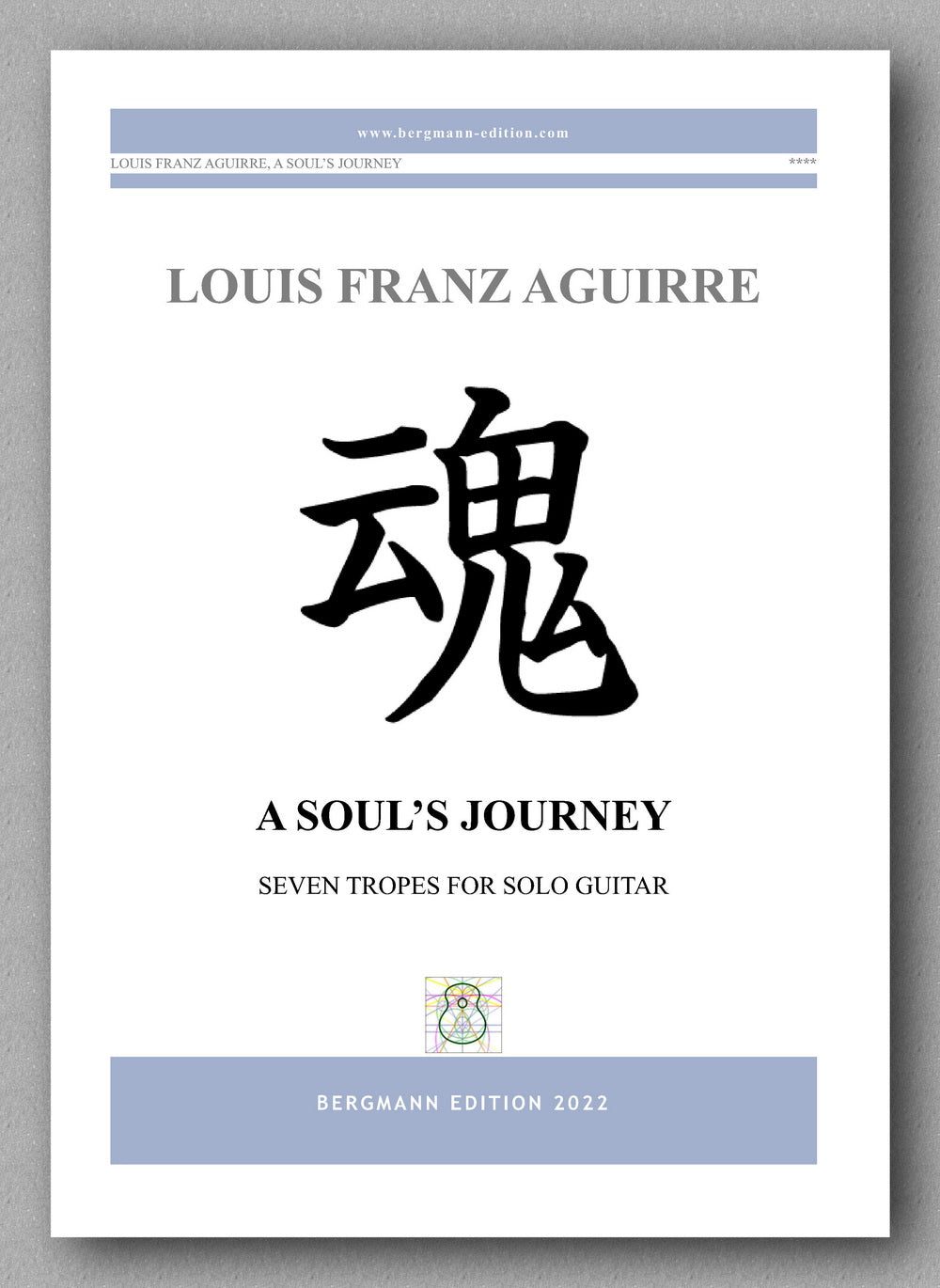 Louis Aguirre, A SOUL’S JOURNEY - preview of the cover