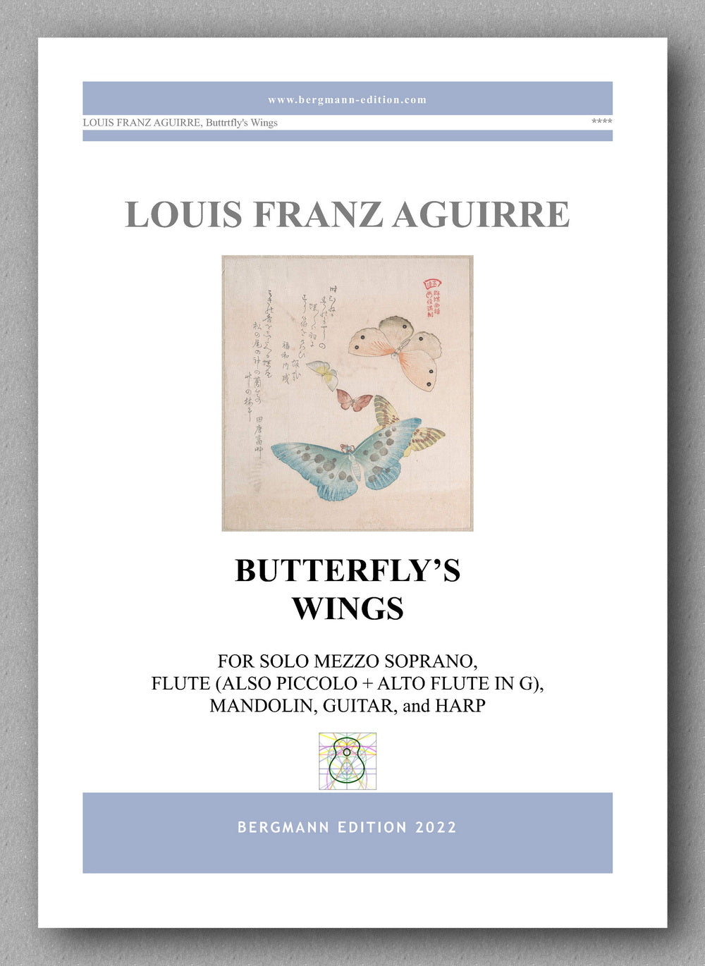 Louis Franz Aguirre, Butterfly's Wings - preview of the cover
