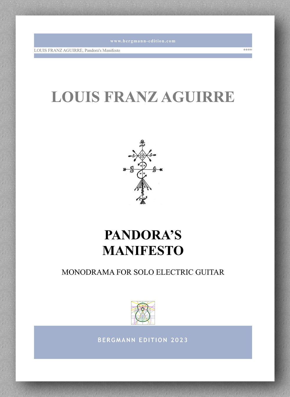 Louis Aguirre, PANDORA’S MANIFESTO - preview of the cover