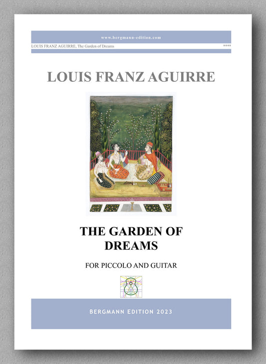 Louis Aguirre, THE GARDEN OF DREAMS - preview of the cover