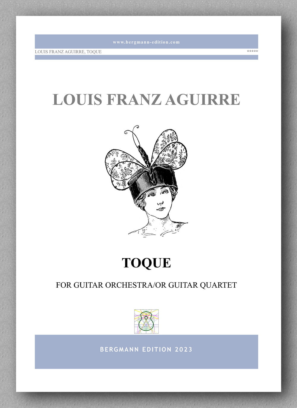 Louis Franz Aguirre, TOQUE - preview of the cover