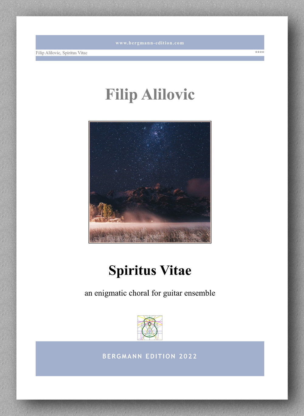 Spiritus Vitae by Filip Alilovic - cover