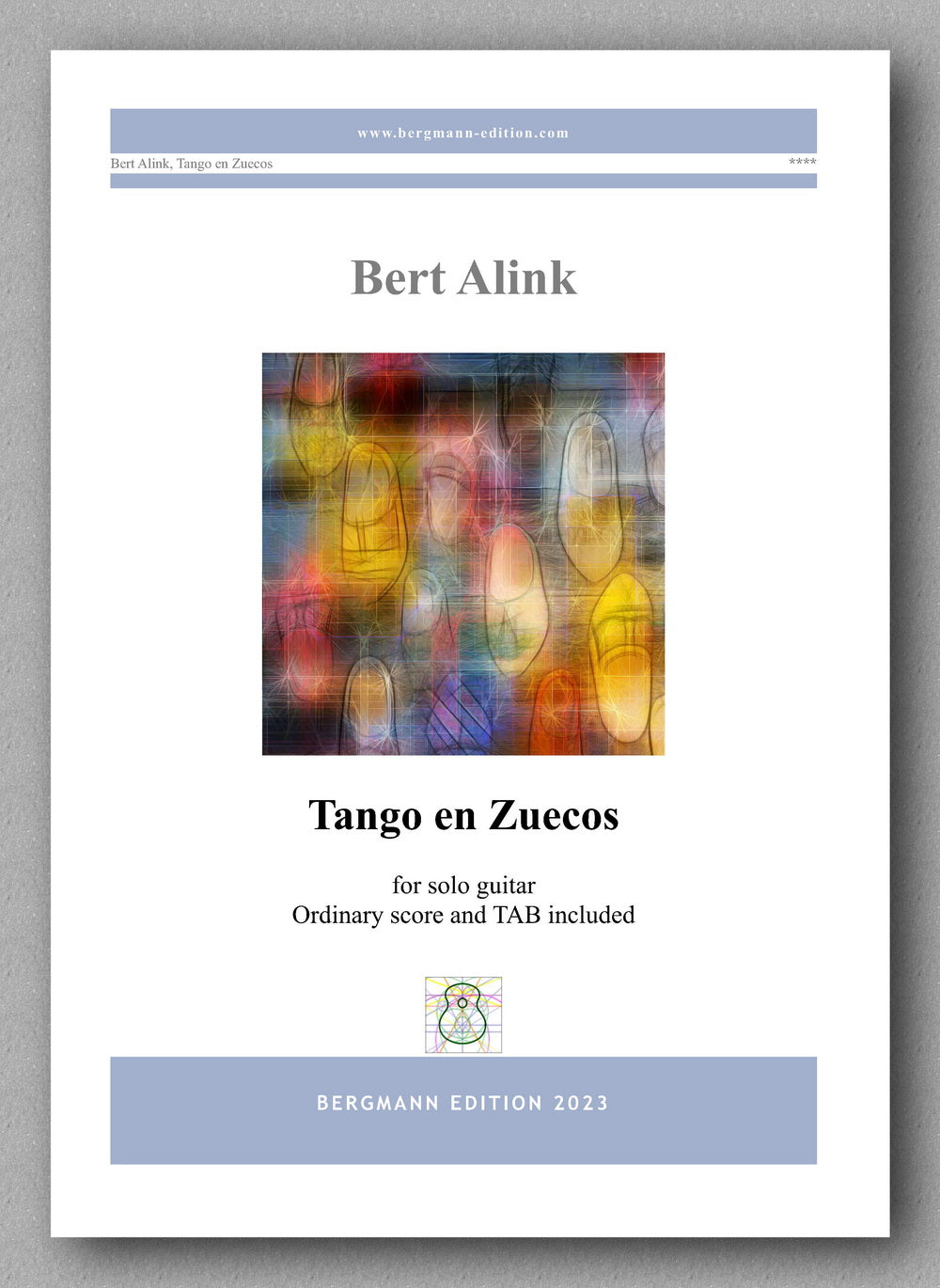 Bert Alink, Tango en Zuecos - preview of the cover