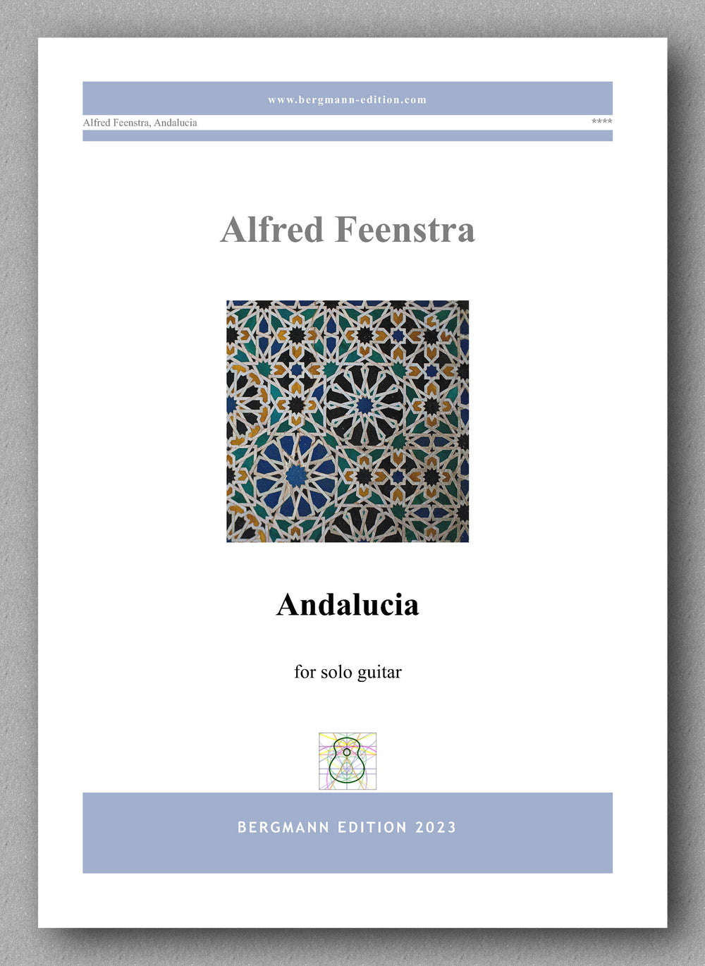 Alfred Feenstra, Andalucia - preview of the cover