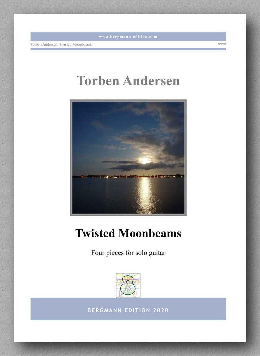 Torben Andersen, Twisted Moonbeams  - preview of the cover