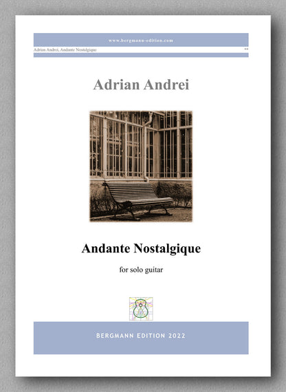 Adrian Andrei, Andante Nostalgique - Preview of the cover