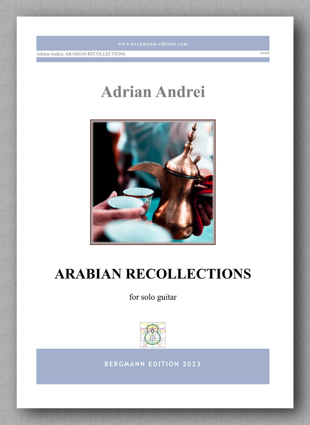Adrian Andrei, Arabian Recollections - preview of the cover