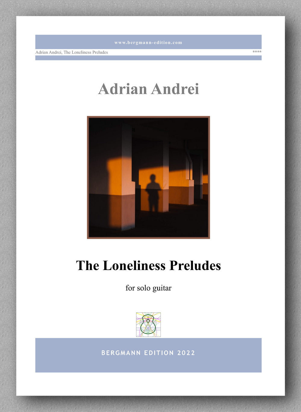 Adrian Andrei, The Loneliness Preludes - preview of the cover
