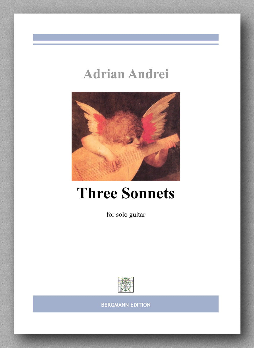 Andrei, Three Sonnets - preview of the cover.