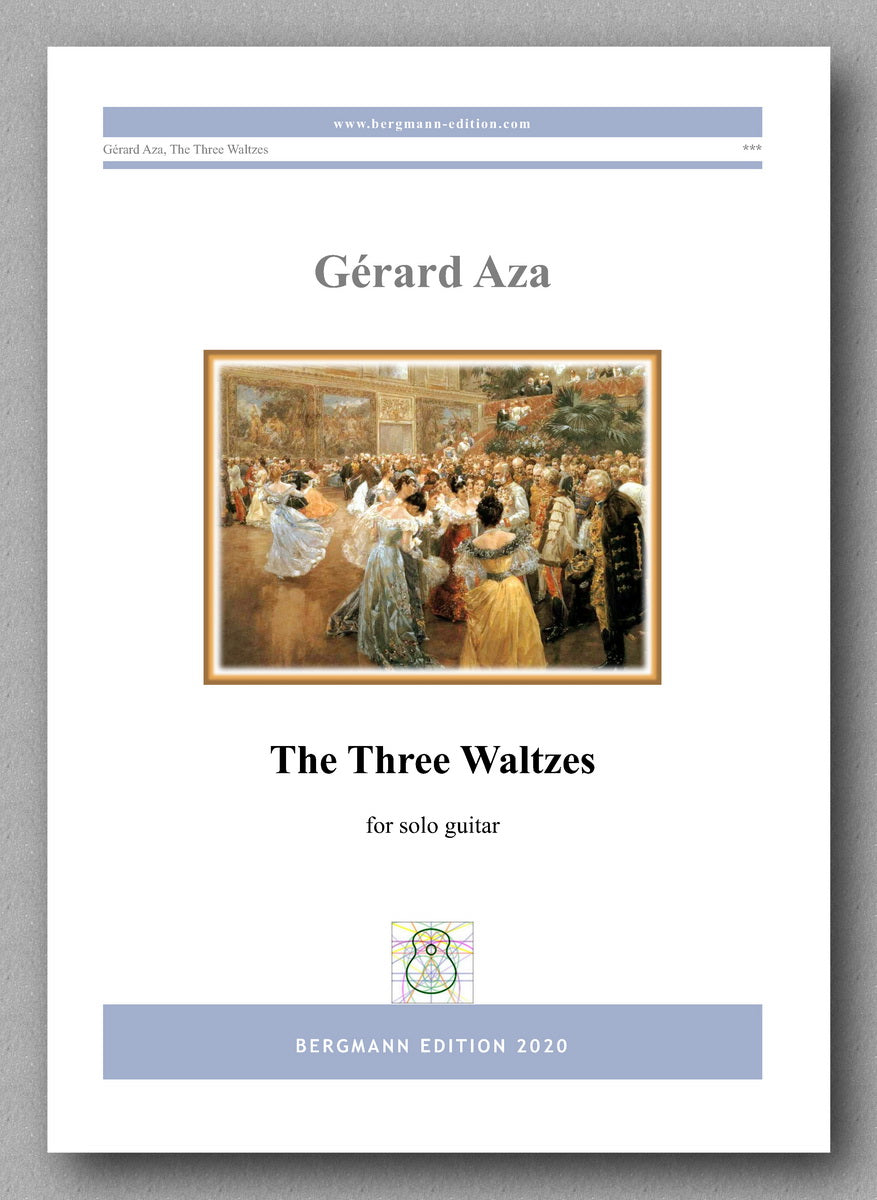 Gérard Aza, The Three Waltzes - preview of the cover