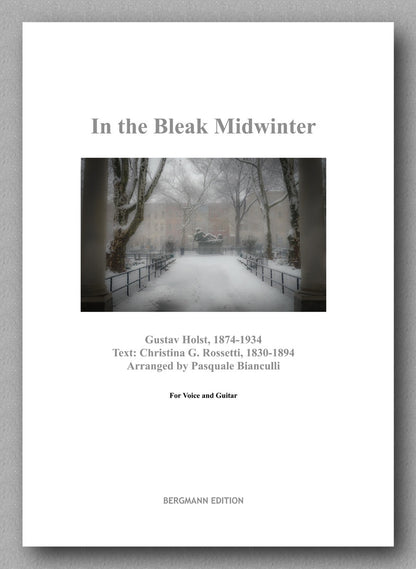 Pasquale-Holst, In the Bleak Midwinter - preview of the cover.