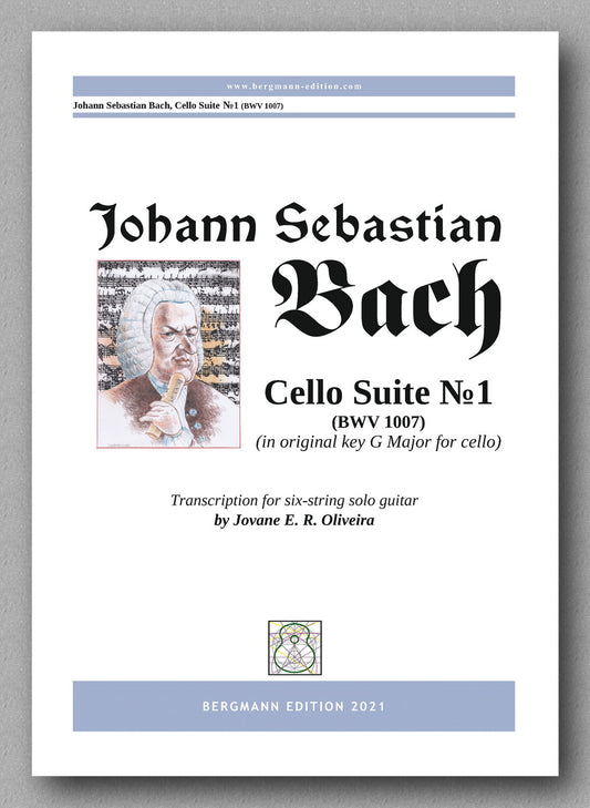 Bach-Oliveira, Cello Suite No 1, BWV 1007 - 6 strings - cover