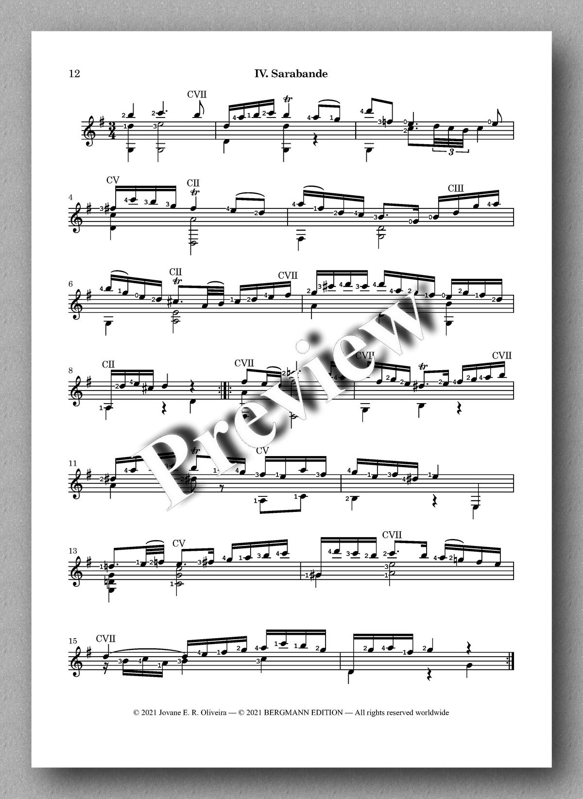 Bach-Oliveira, Cello Suite No 1, BWV 1007 - 7 strings - music score 3