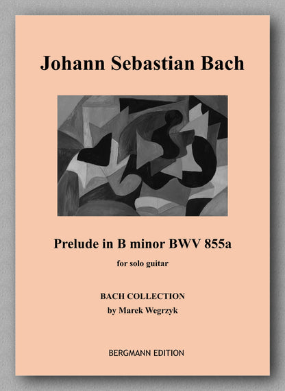 Bach-Wegrzyg, Prelude in B minor, BWV 855a - cover