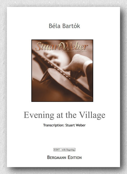 Bartok - Weber, Evening at the Village - preview of the cover