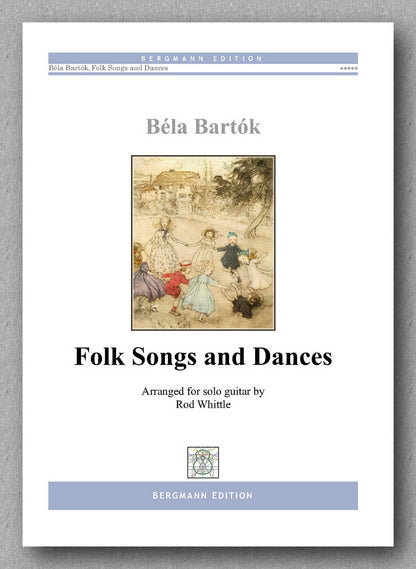 Bartok - Whittle, Folk Songs and Dances - preview of the cover