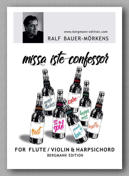 Ralf Bauer-Mörkens, Missa iste confessor - preview of the cover