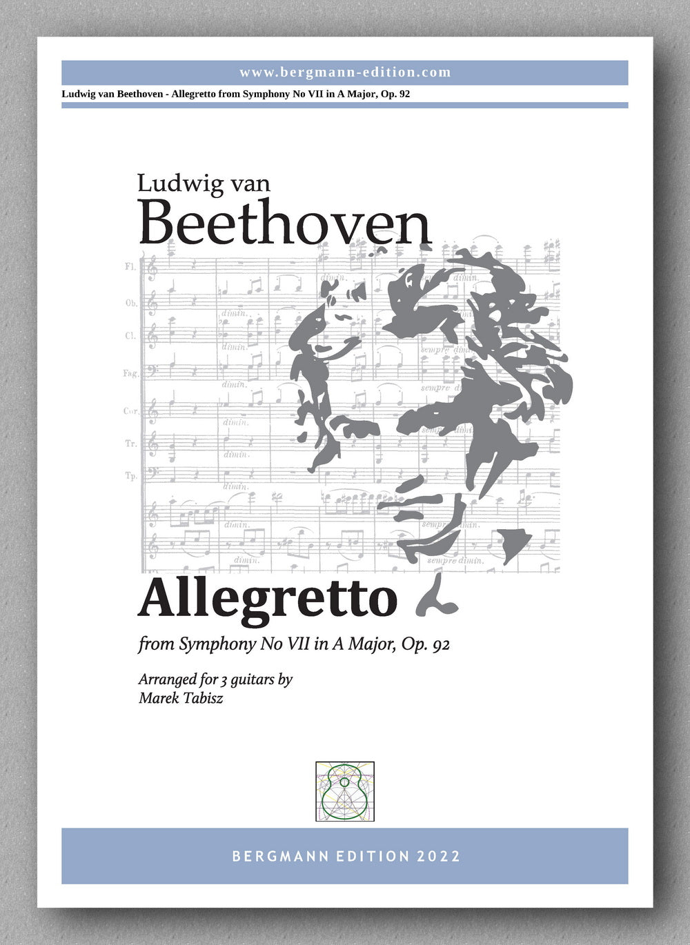Beethoven-Tabisz, Allegretto from Symphony No. VII - cover