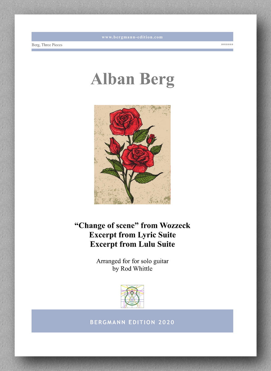 Alban Berg, Three Pieces - preview of the cover
