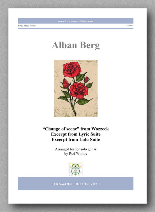 Alban Berg, Three Pieces - preview of the cover