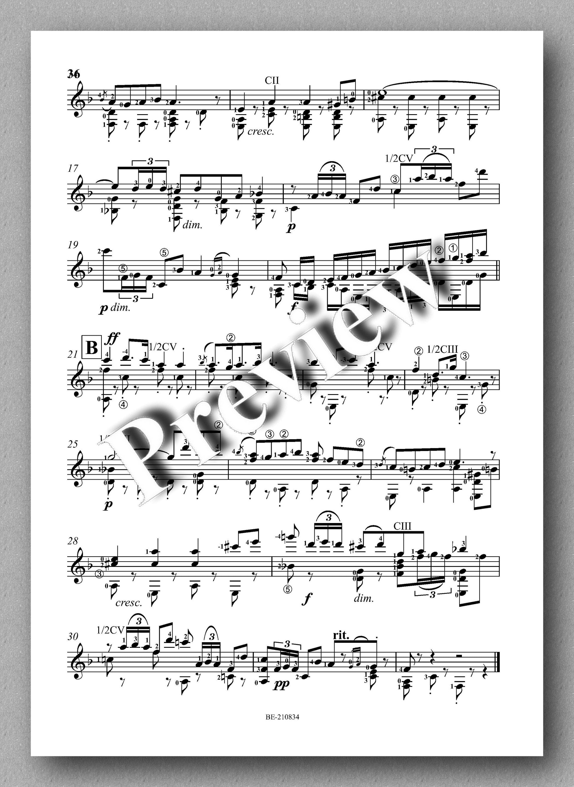 Bizet-Mourey, Grand Solo - music score 4