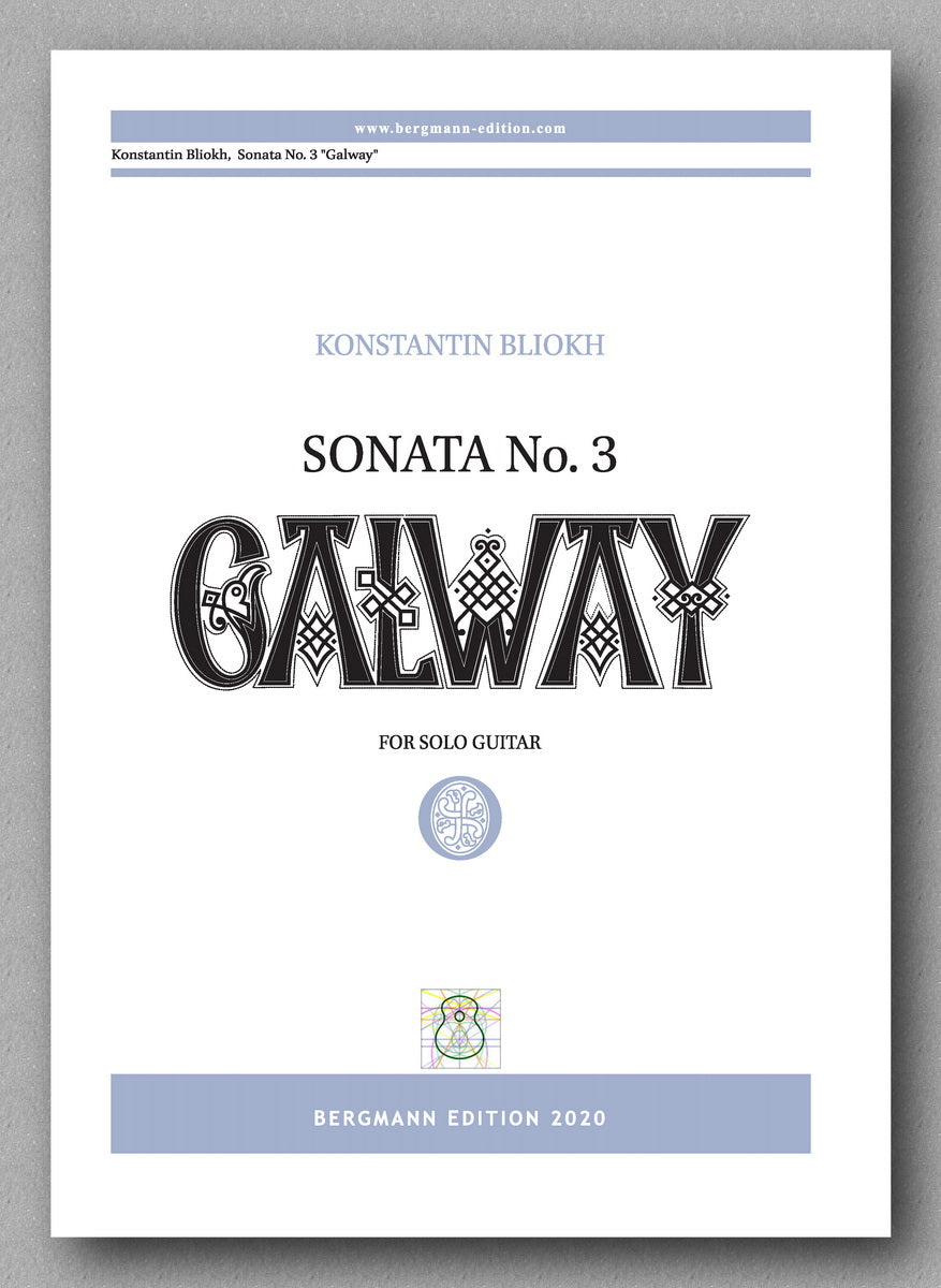 Konstantin Bliokh, Sonata No. 3, GALWAY - preview of the cover