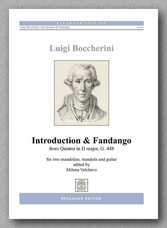 Boccherini-Valcheva, Introduction & Fandango - preview of the cover
