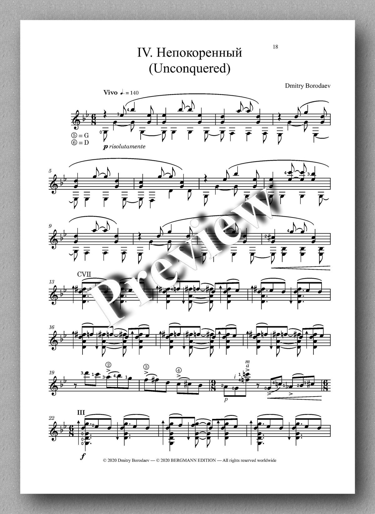 Borodaev, Etudes Tableaux - vol. 1 - Music score 4