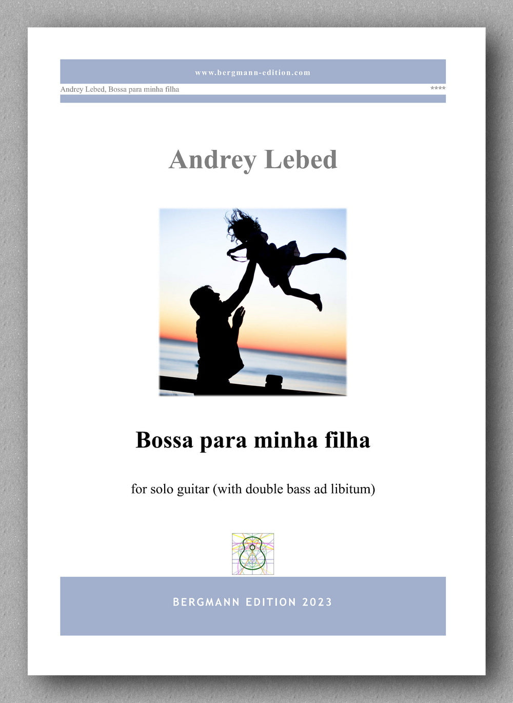 Andrey Lebed,  Bossa para minha filha - preview of the cover