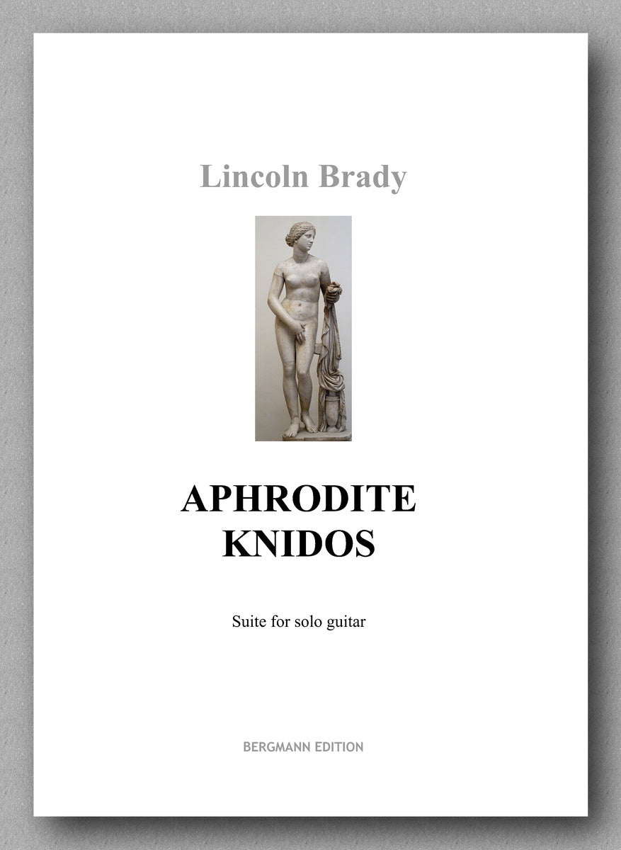 Lincoln Brady:  APHRODITE KNIDOS - preview of the cover