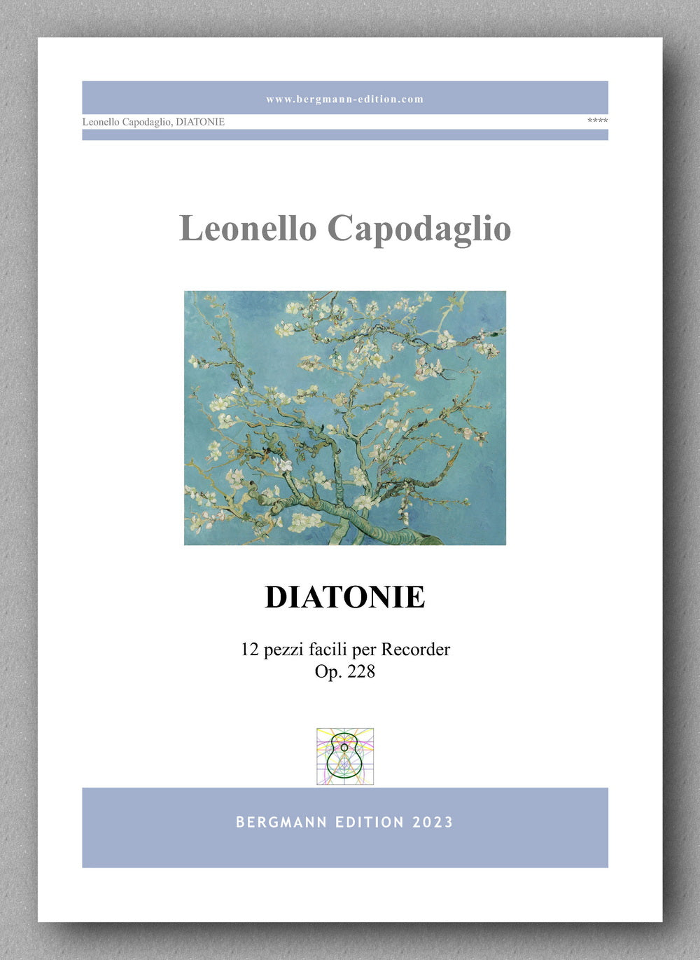 DIATONIE, Op. 228 by  Leonello Capodaglio - preview of the cover