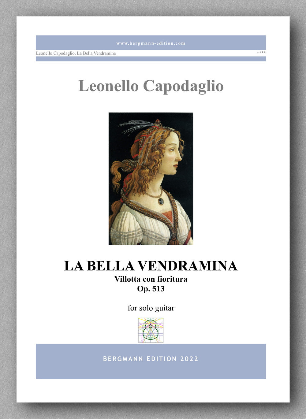 Capodaglio, LA BELLA VENDRAMINA, op. 513 - cover