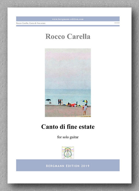 Rocco Carella, Canto di fine estate - preview of the cover