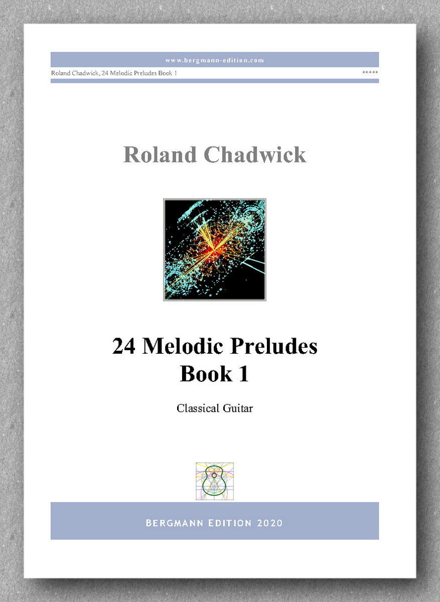 Roland Chadwick, 24 Melodic Preludes, Book 1 - preview of the cover