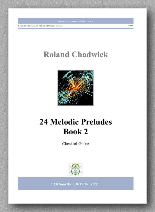 Roland Chadwick, 24 Melodic Preludes, Book 2 - preview of the cover