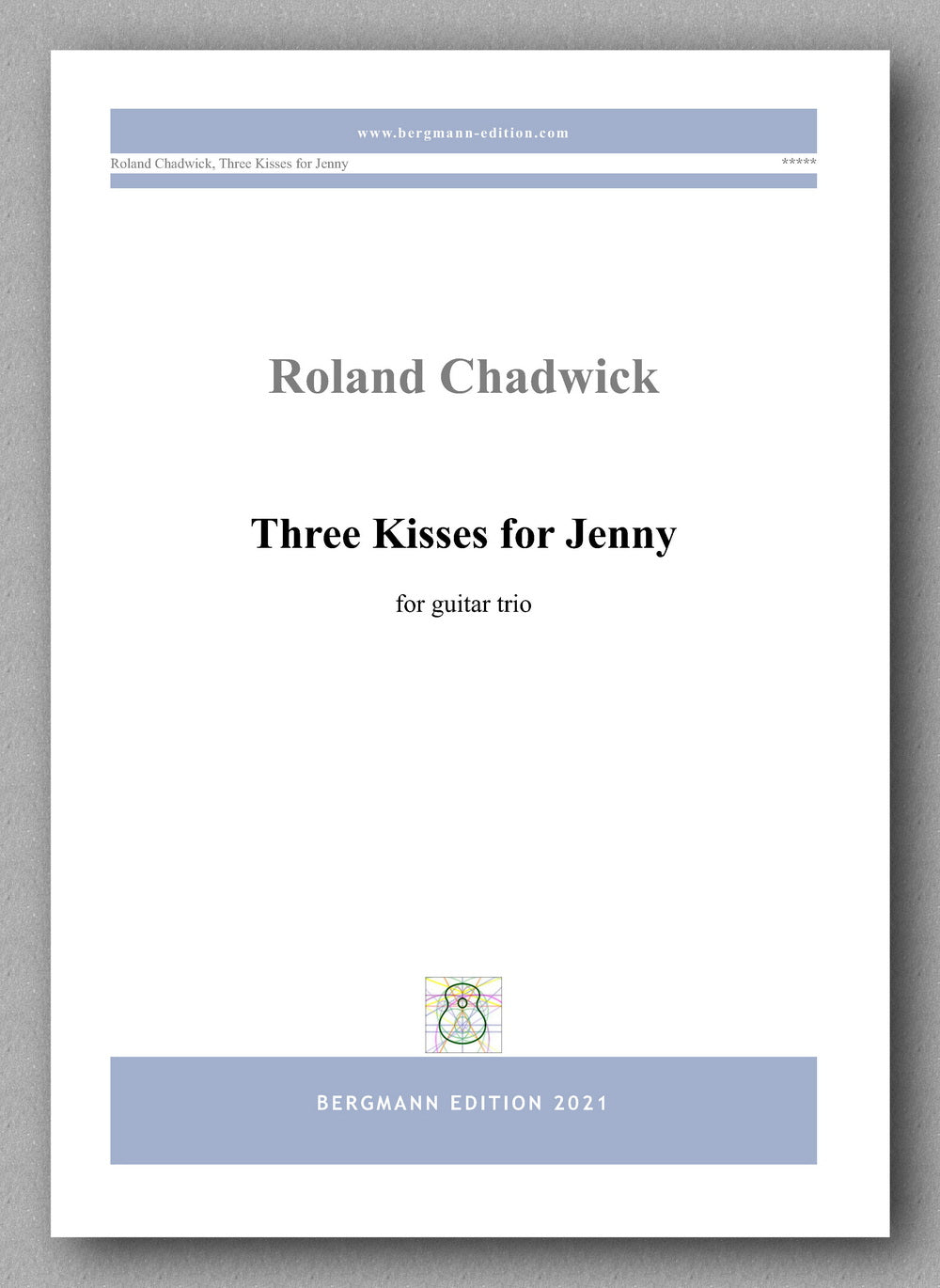 Chadwick, Three Kisses for Jenny - Cover