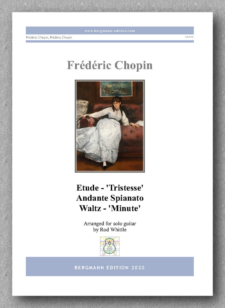 Frédéric Chopin A collection of three pieces - preview of the cover