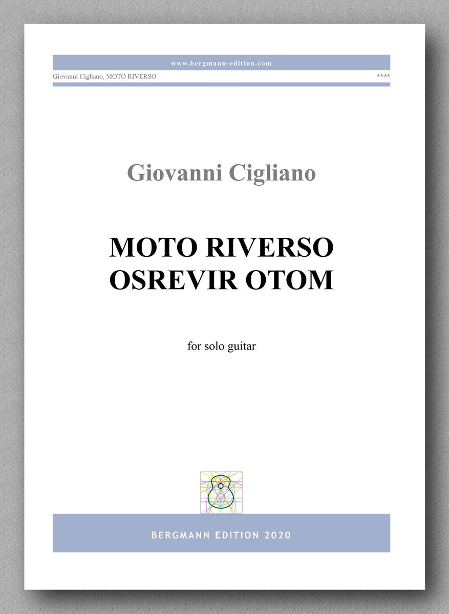 Giovanni Cigliano, Moto Riverso - preview of the cover