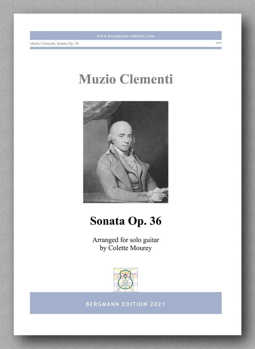Sonata Op. 36 by Muzio Clementi - cover
