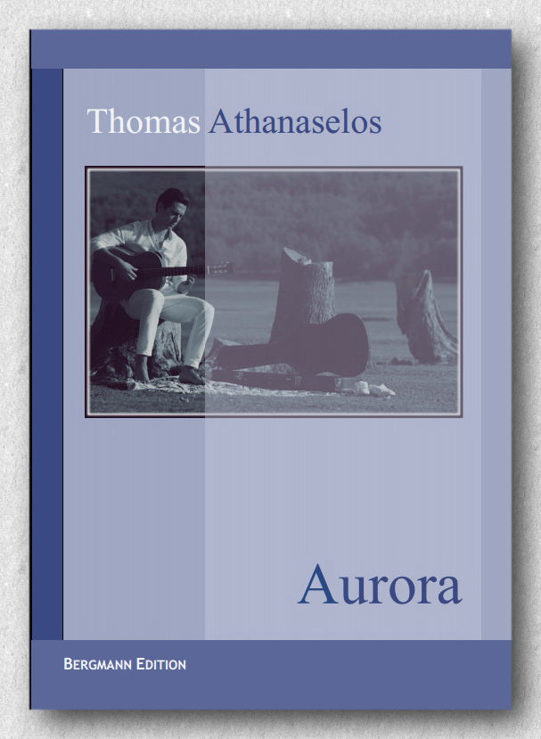 Thomas Athanaselos, Aurora  A piece for solo guitar. Cover.
