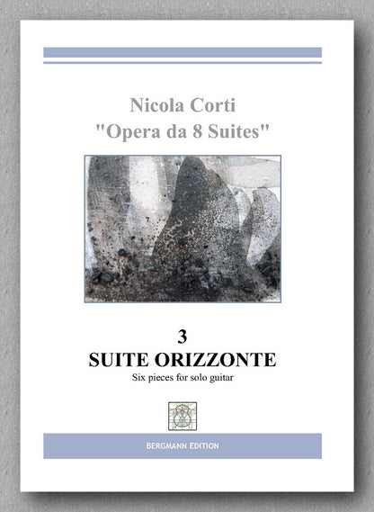 Nicola Corti, 3. Suite Orizzonte, for solo guitar - preview of the cover