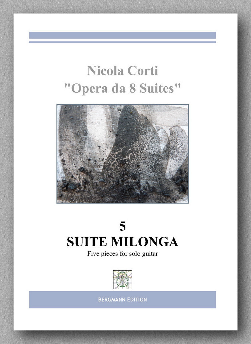 Nicola Corti, 5. Milonga, for solo guitar - Preview of the cover