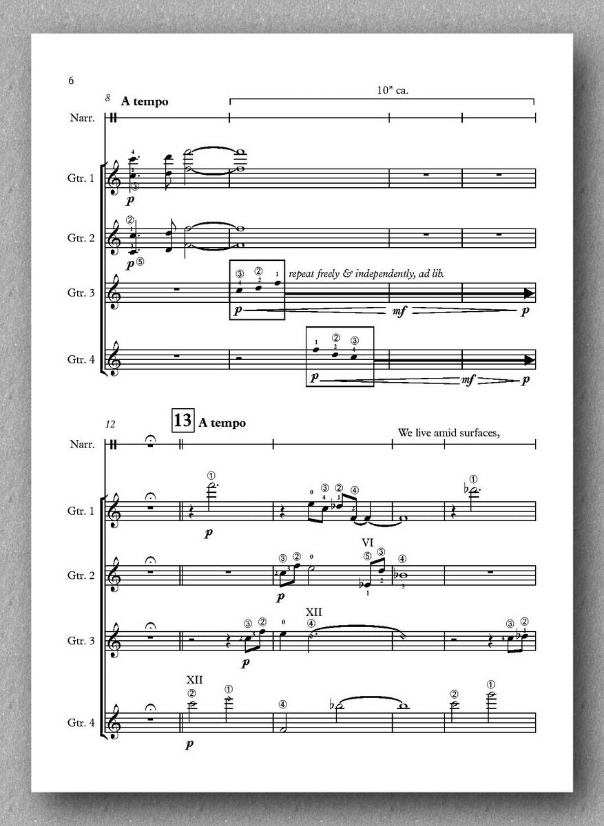 DeVasto, Emersonia - preview of the music score 2